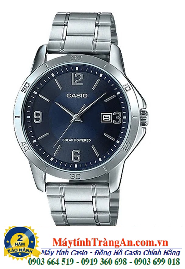 Casio MTP-VS02D-2ADF; Đồng hồ thời trang Nam Casio MTP-VS02D-2ADF chính hãng| Bảo hành 2năm 